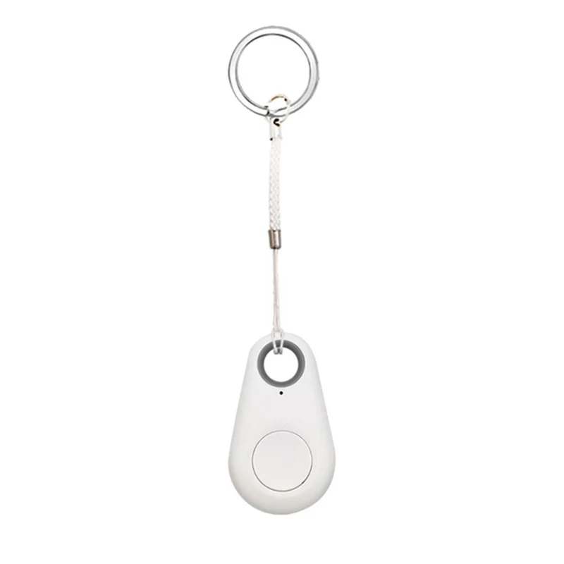 Умная бирка-трекер FD-01 с Bluetooth, брелок, напоминание о потере с сигналом, управление затвором селфи для детей, домашних животных, кошельков — белый