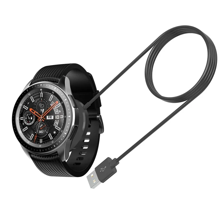 For Samsung Galaxy Watch 5 40mm / 44mm / Watch4 40mm / 44mm Universal Smart Watch Wireless Charger with 1m USB Cable