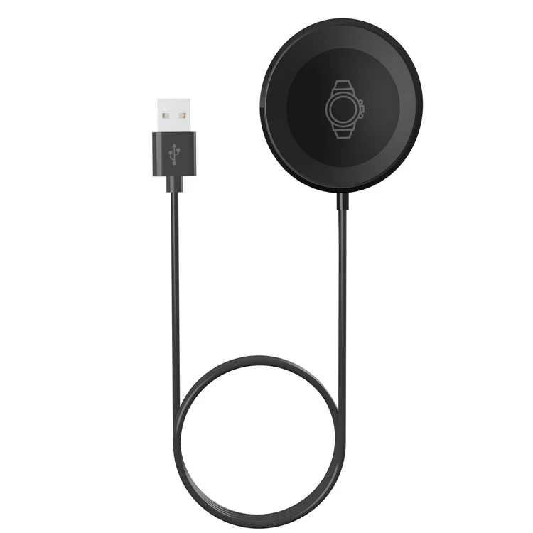 For Samsung Galaxy Watch 5 40mm / 44mm / Watch4 40mm / 44mm Universal Smart Watch Wireless Charger with 1m USB Cable