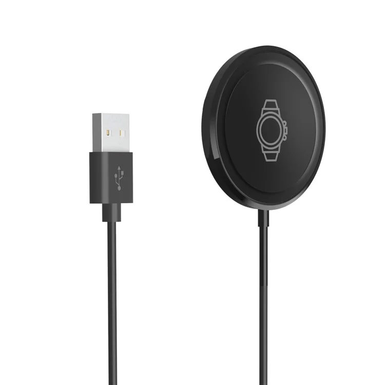 For Samsung Galaxy Watch 5 40mm / 44mm / Watch4 40mm / 44mm Universal Smart Watch Wireless Charger with 1m USB Cable