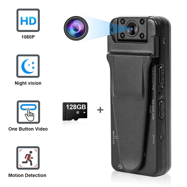 Z7 Mini Pocket Camera Portable HD 1080P-Kamera Videokonferenzgerät mit Clip