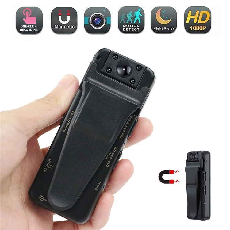 Z7 Mini Pocket Camera Portable HD 1080P-Kamera Videokonferenzgerät mit Clip