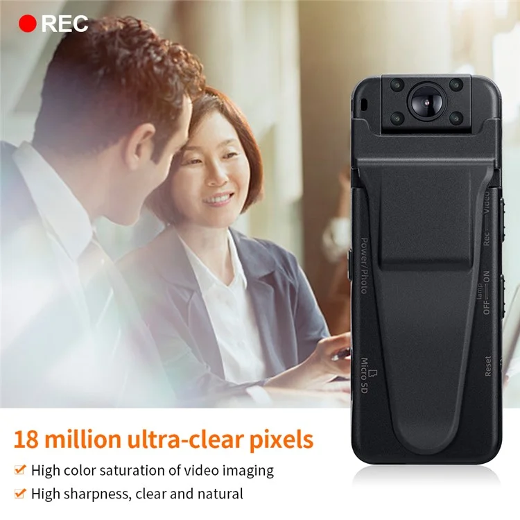 Z7 Mini Pocket Camera Portable HD 1080P-Kamera Videokonferenzgerät mit Clip