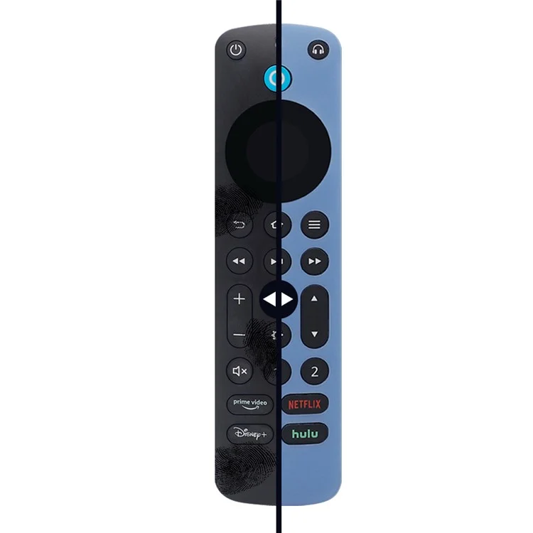 Für Amazon Alexa Voice Remote Pro Anti-Kratzer-Schutzhülle TV-Fernbedienung Silikonhülle - Weiß