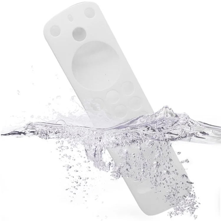 For Amazon Alexa Voice Remote Pro Anti-scratch Protective Case TV Remote Controller Silicone Sleeve Cover - Luminous Blue