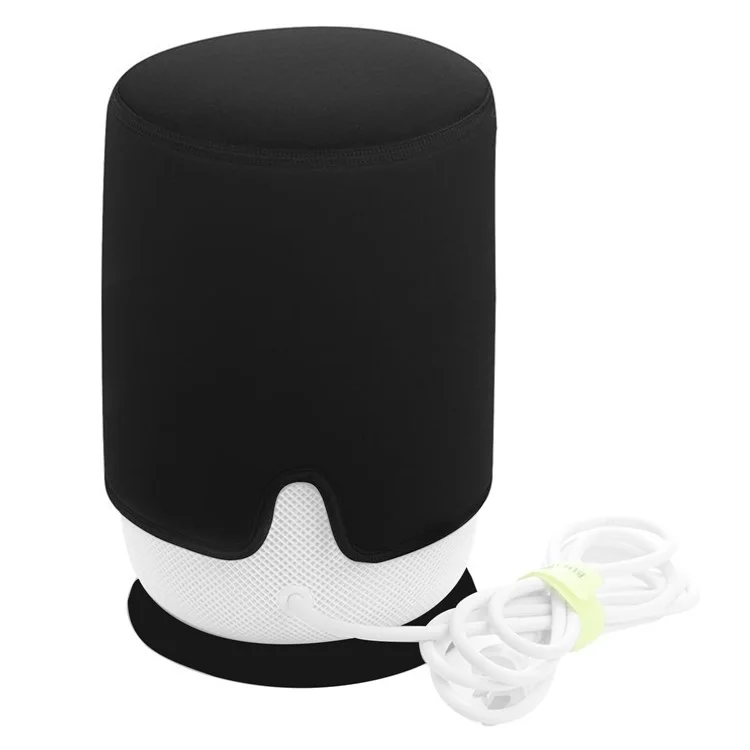 Para Apple Homepod 2 Bluetooth Alto-falante Pano à Prova de Poeira Tampa de Proteção + Almofada Não Deslizante