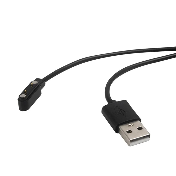 Chargeur universel pour montre intelligente 7,62 mm avec câble de charge à aspiration magnétique à 2 broches