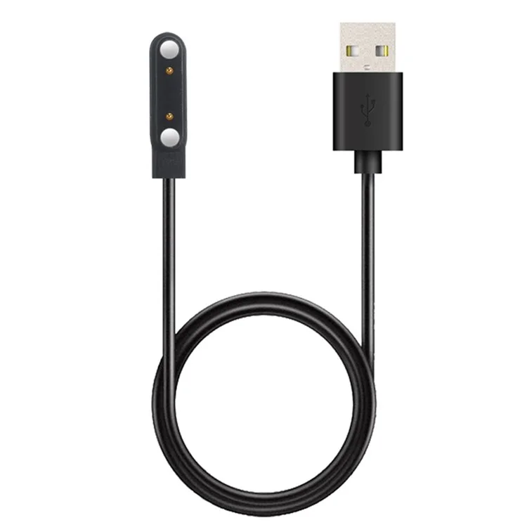 Chargeur universel pour montre intelligente 7,62 mm avec câble de charge à aspiration magnétique à 2 broches