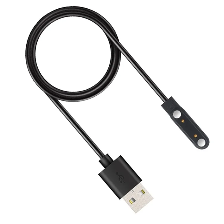 Chargeur universel pour montre intelligente 7,62 mm avec câble de charge à aspiration magnétique à 2 broches