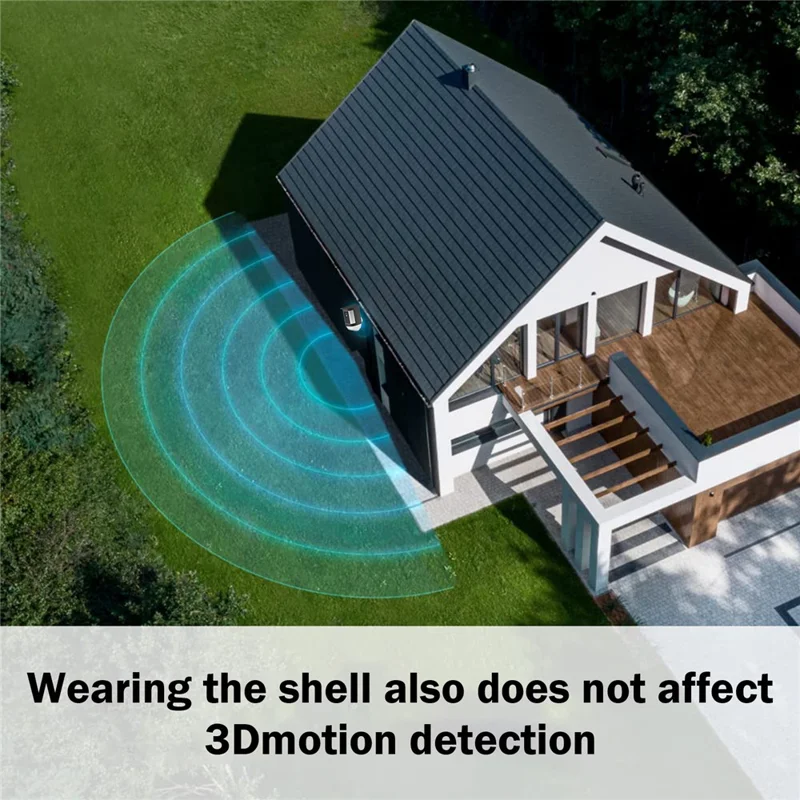 For Ring Spotlight Cam Pro Silicone Case Outdoor Security Camera Weatherproof Protection Cover