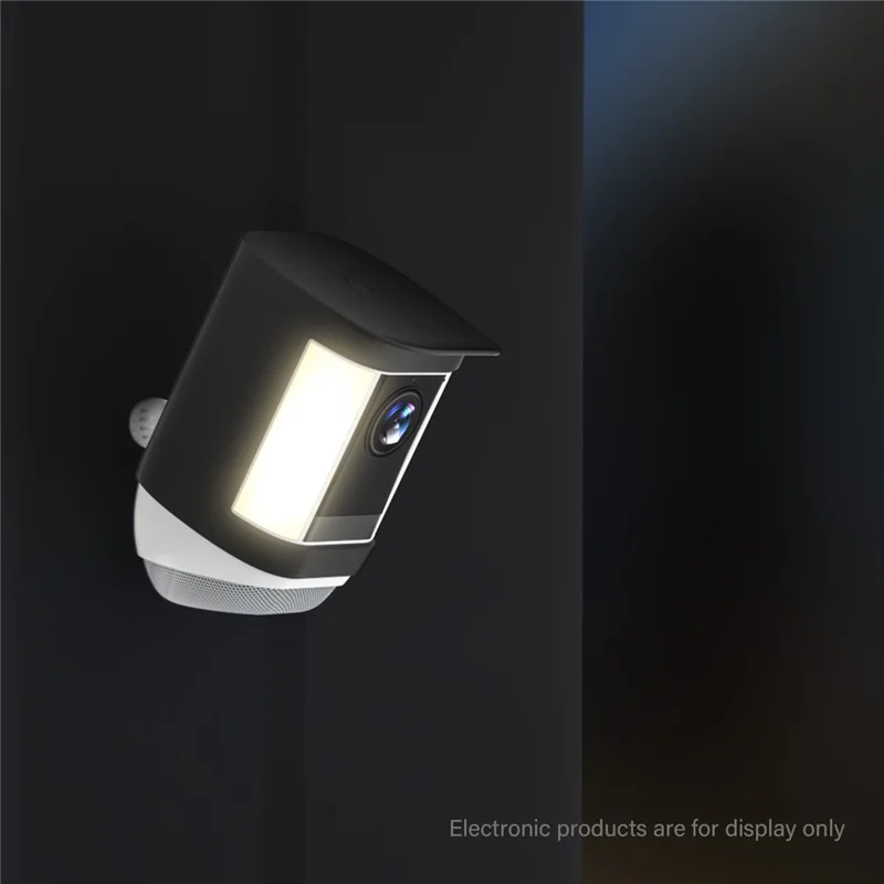 For Ring Spotlight Cam Pro Silicone Case Outdoor Security Camera Weatherproof Protection Cover