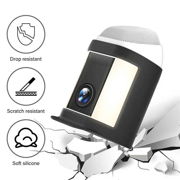 Для камеры видеонаблюдения на улице Ring Spotlight Cam Plus – погодозащитный чехол гибкий силиконовый чехол-накладка