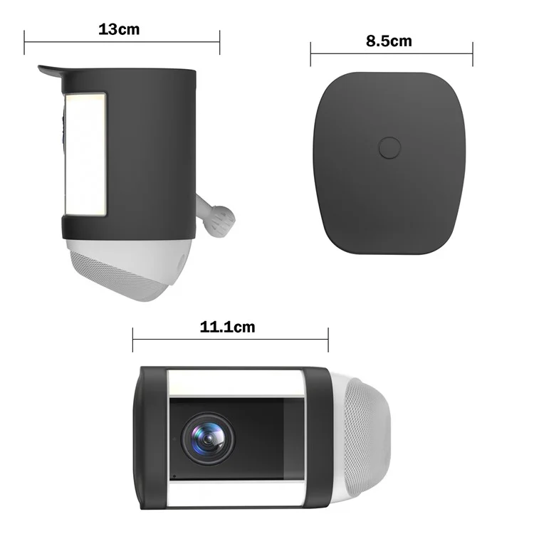 Для камеры видеонаблюдения на улице Ring Spotlight Cam Plus – погодозащитный чехол гибкий силиконовый чехол-накладка