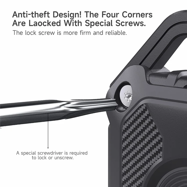 Custodia in TPU per tracciatore Bluetooth Apple AirTag Protettore Anti-smarrimento per chiavi Pet Locator Custodia morbida con portachiavi - Blu notte