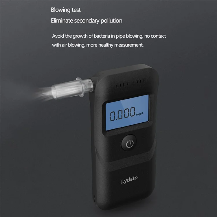 Xiaomiyoupin Lydsto Alkoholtester Hochempfindlichkeitssensor Alkoholtester Analysator Mit HD Digital Display