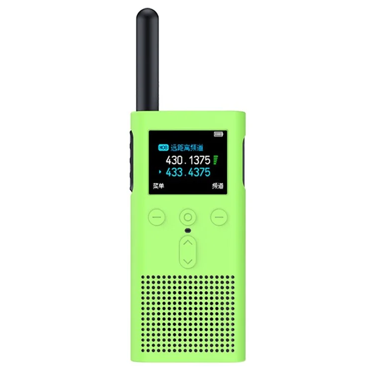 Per Xiaomi 2S Walkie-talkie Custodia in Silicone Flessibile Custodia in Silicone Antiscivolo Due Vie Radio Olster - Verde