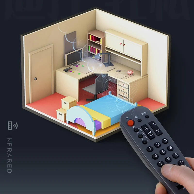 BOVBOX 009 HD Video Transmitter Receiver Wireless Screen Casting WIFI 5.8 Wireless Display Dongle Adapter - EU Plug