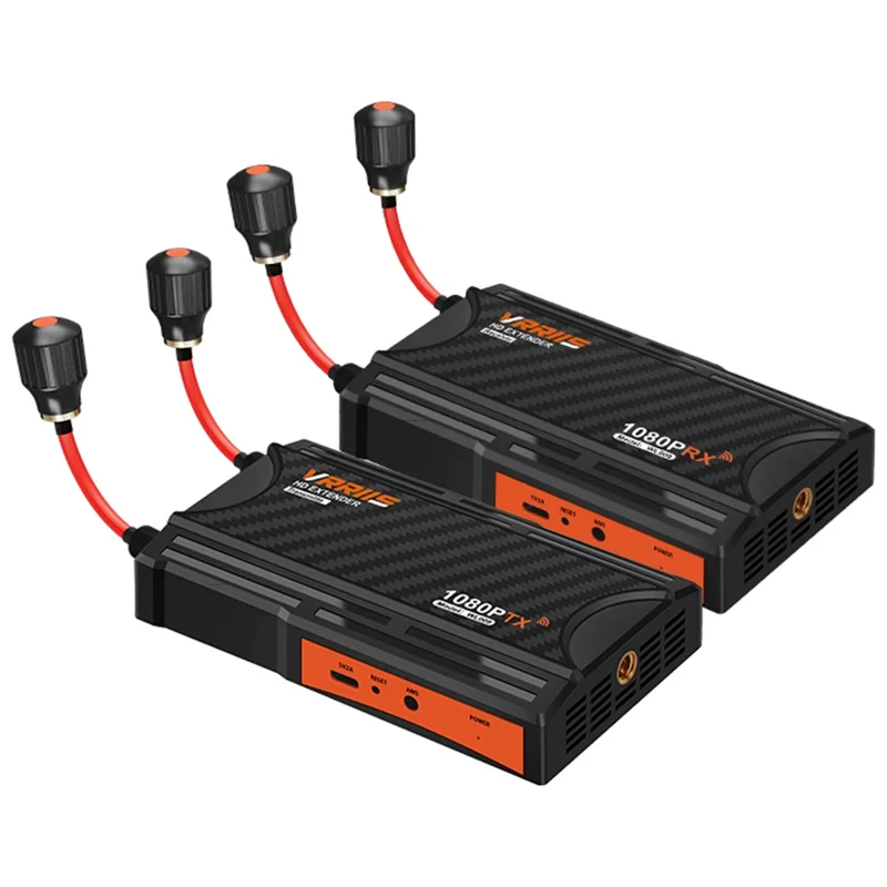 VRRIIS 009 Pro Wireless Display Dongle Adapter 300m Wireless Screen Casting Video Transmitter Receiver - AU Plug