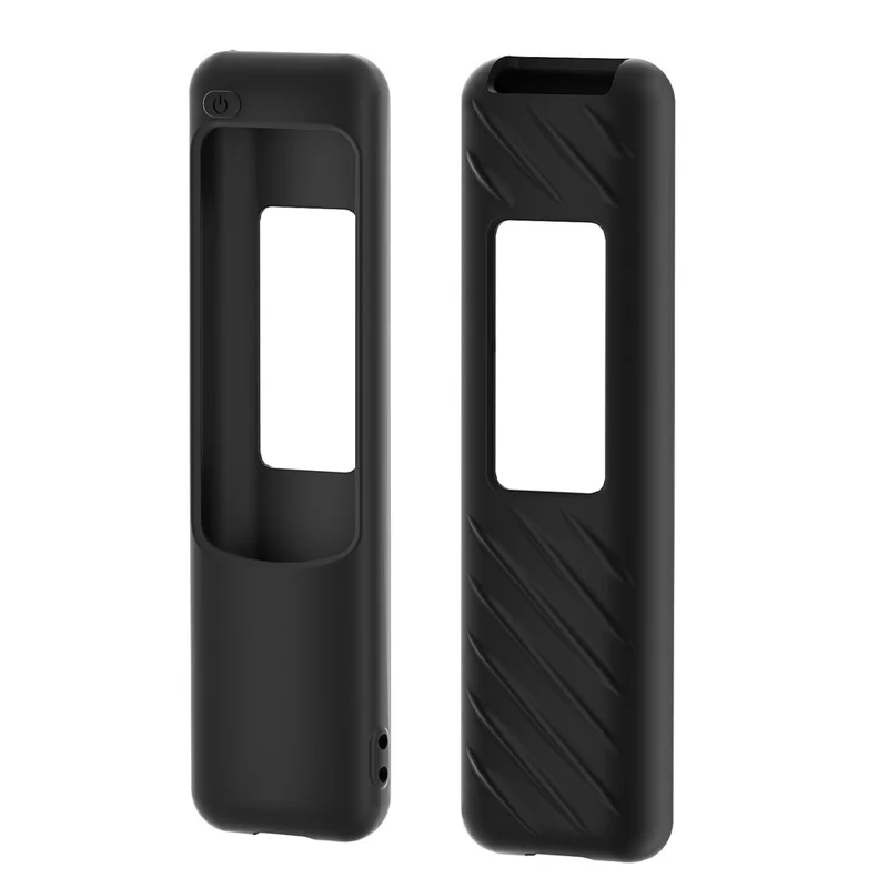 For Samsung BN59-01432A Remote Control Drop-proof Case Soft Silicone Protective Cover - Black