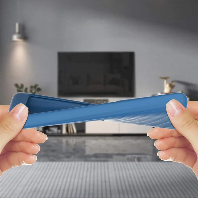 Obudowa przeciwwypadkowa z miękkiego silikonu do pilota Samsung BN59-01432A – niebieska