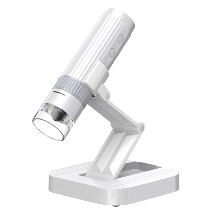 Microscope numérique WTM-W1-A 50X-1000X 2MP 1080P WiFi USB, caméra de microscope, loupe avec 8 LED blanches