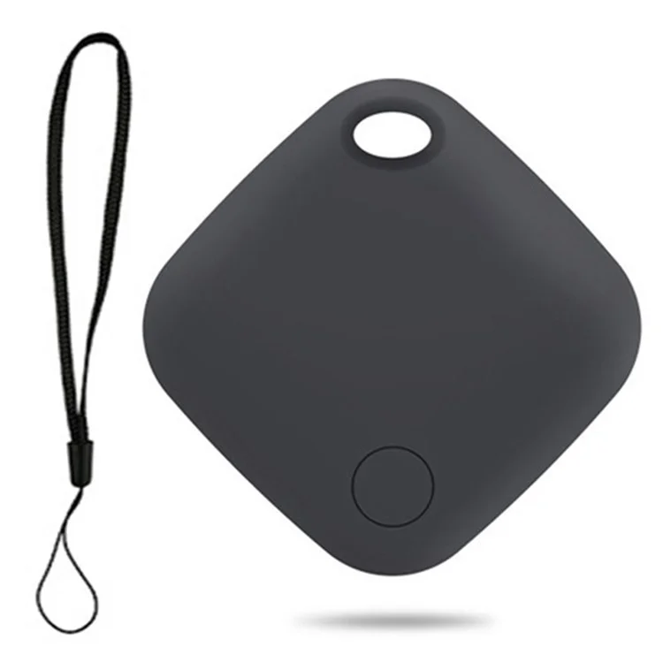 Itag03 Bluetooth-compatible Finder-Itag Anti-Loss Locator for Apple Find My Tracker with Strap - Black