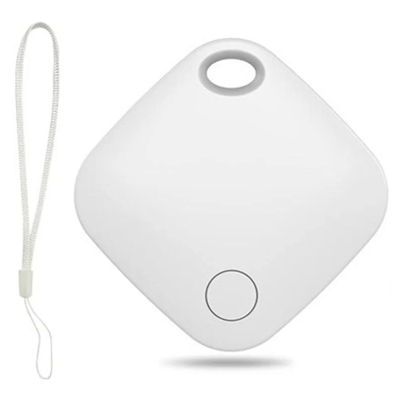 Itag03 Bluetooth-compatible Finder-Itag Localizador Antipérdida para Apple Find My Tracker con Correa - Blanco