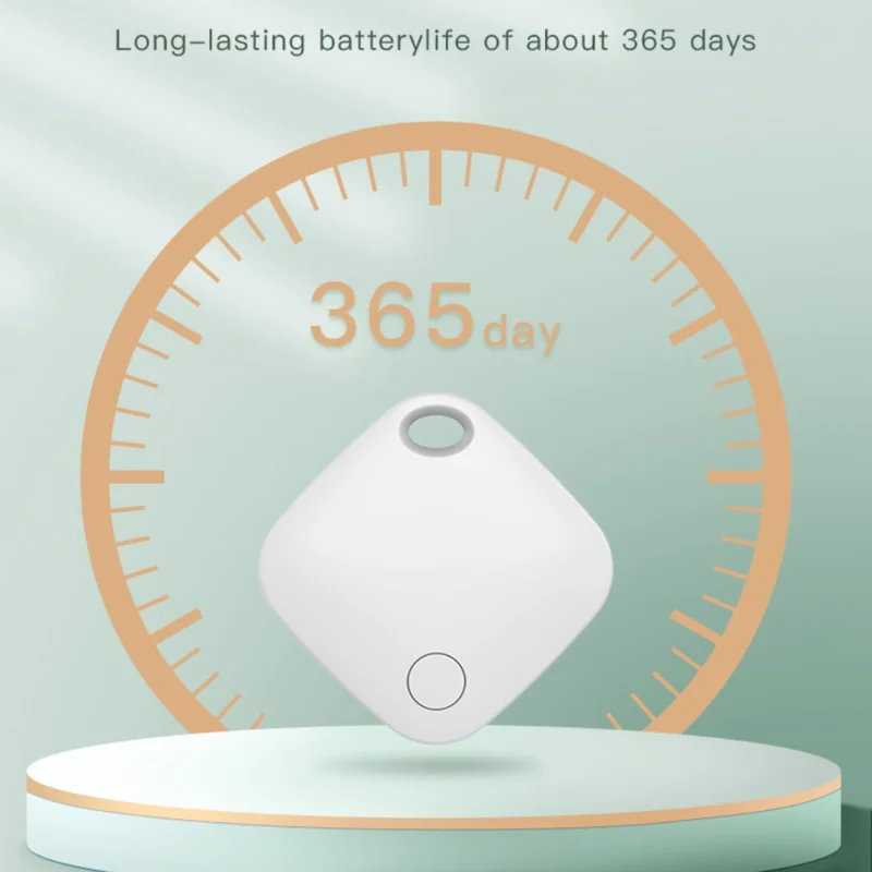 Itag03 Bluetooth-compatible Finder-Itag Anti-Loss Locator for Apple Find My Tracker with Strap - Green