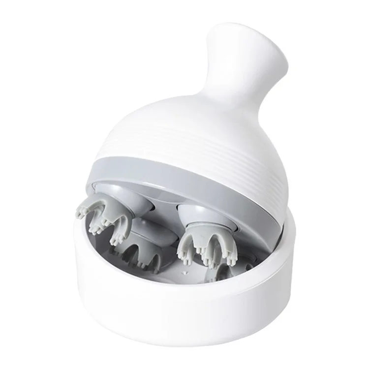 JH-T1 Electric Head Massager zum Stressabbau für Kopfhaut, Körper, Schulter, Nacken, Haustiere wie Katzen und Hunde, Upgrade Graue Kralle