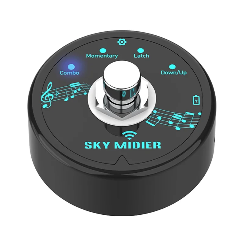 SM-1 MIDI Foot Controller USB Musical Software Multi-Effects Synthesizer Mini Wireless Transmission System