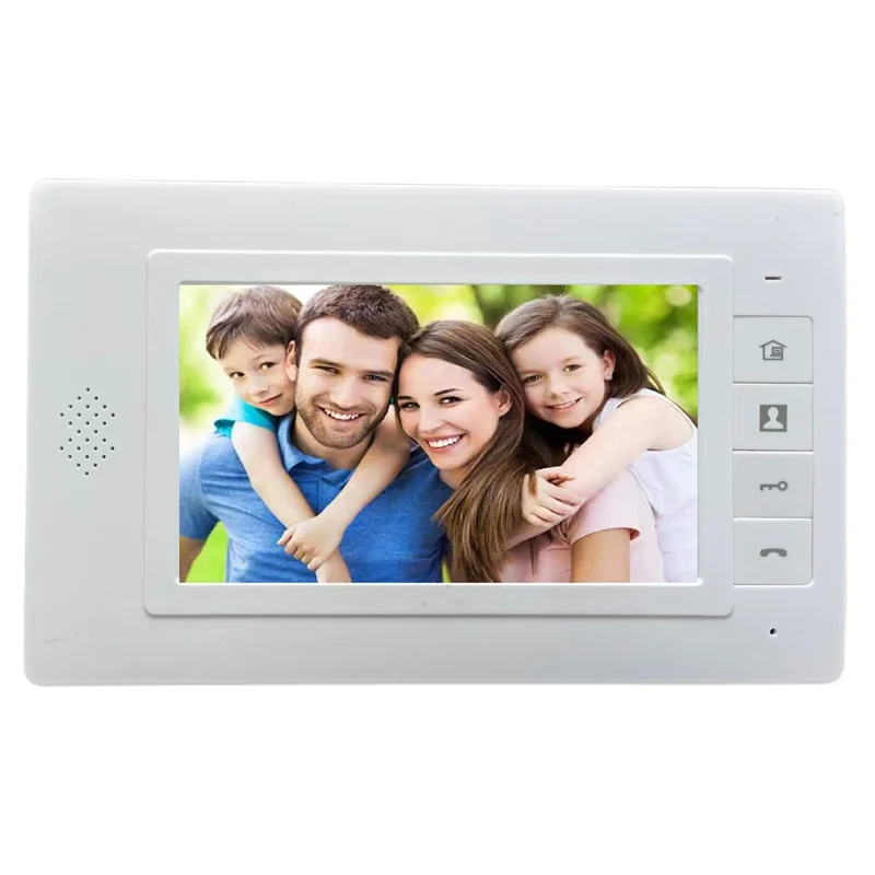 N1 7 Inches Doorbell Camera Video Intercom System for Villa Home Office Apartment - US Plug