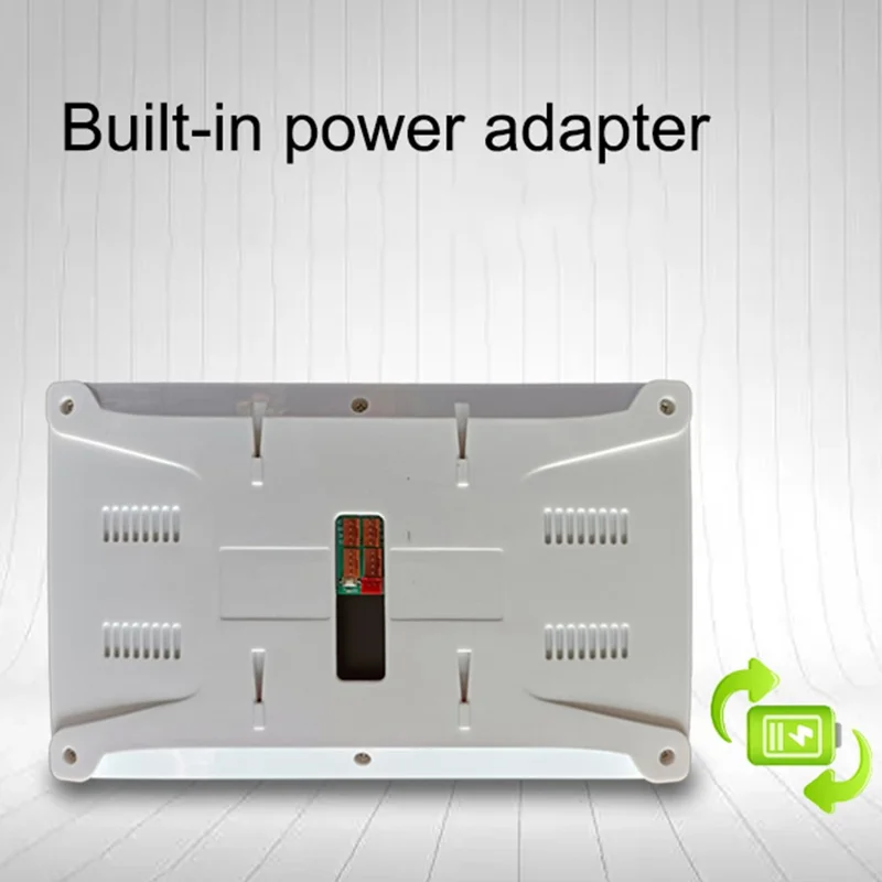 N1 7 Inches Doorbell Camera Video Intercom System for Villa Home Office Apartment - US Plug