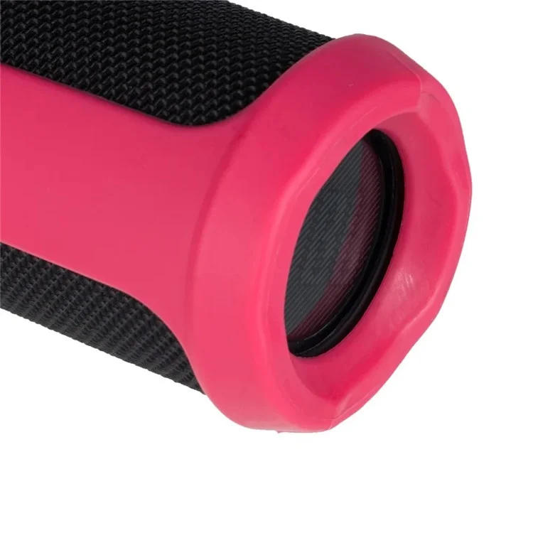 Для JBL Flip4 Bluetooth Speaker Soft Silicone Case Anti-scratch Protective Cover - Rose
