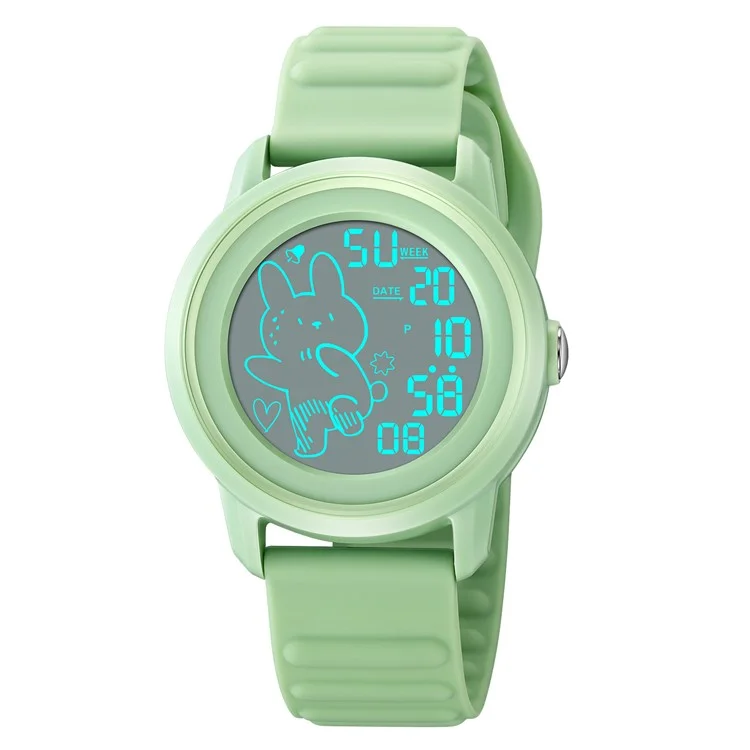 SKMEI 2217 Reloj Eléctrico Creativo Estilo Simple Reloj Electrónico Deportivo Estudiantil - Verde