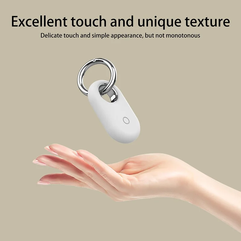 Para Samsung Galaxy SmartTag 2 Capa de Silicone à Prova de Água Suporte de Rastreador Capa Protetora com Fivela - Azul Escuro