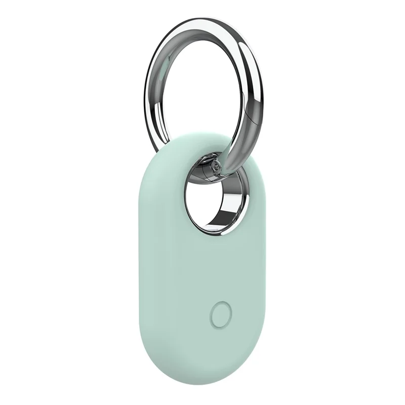 Силиконовый чехол для Samsung Galaxy SmartTag 2, водонепроницаемый, защитный чехол с застежкой - мятно-зеленый