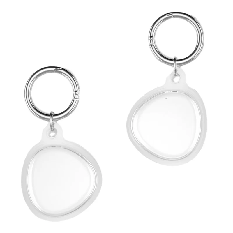 Soft TPU Protective Sleeve for Huawei Tag Bluetooth Locator Dustproof Cover - Transparent