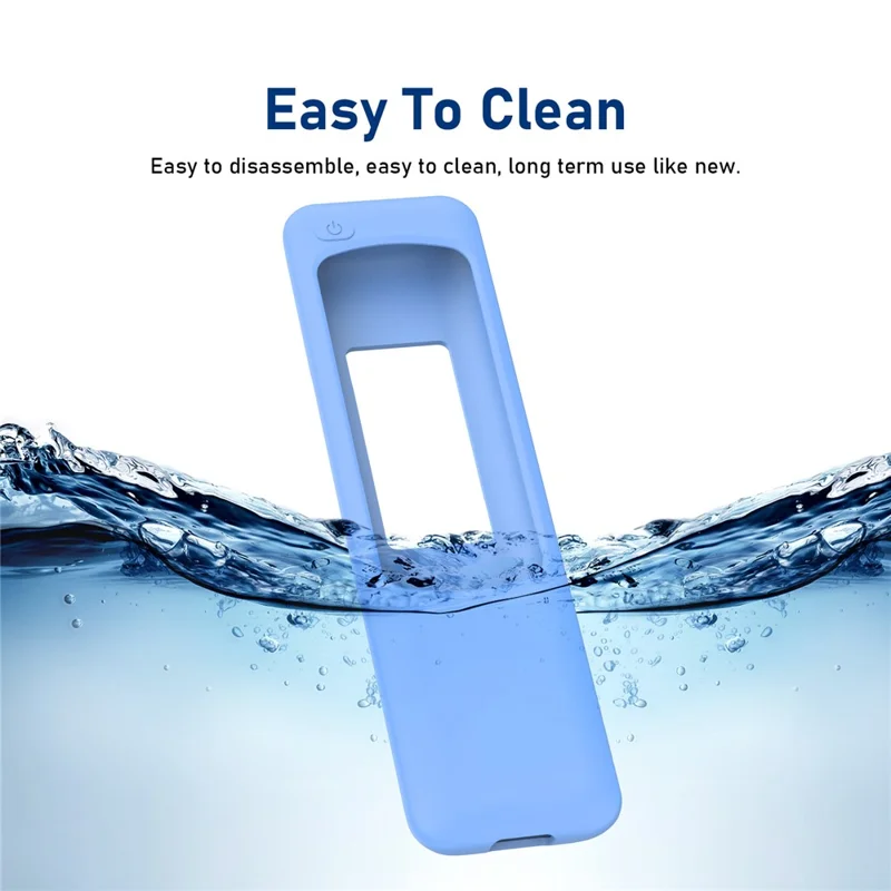 Pour la télécommande Samsung BN59-01432A / TM2360E, étui de protection antichute en silicone - Noir