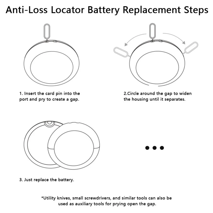 MOMAX BR7 PINPOP Tracker senza fili portatile Anti-Lost Device IP66 Impermeabile Localizzatore di articoli con cordino (FindMy Certificato) - Bianco