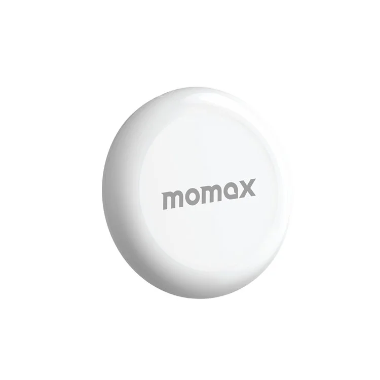MOMAX BR7 PINPOP Tracker senza fili portatile Anti-Lost Device IP66 Impermeabile Localizzatore di articoli con cordino (FindMy Certificato) - Bianco