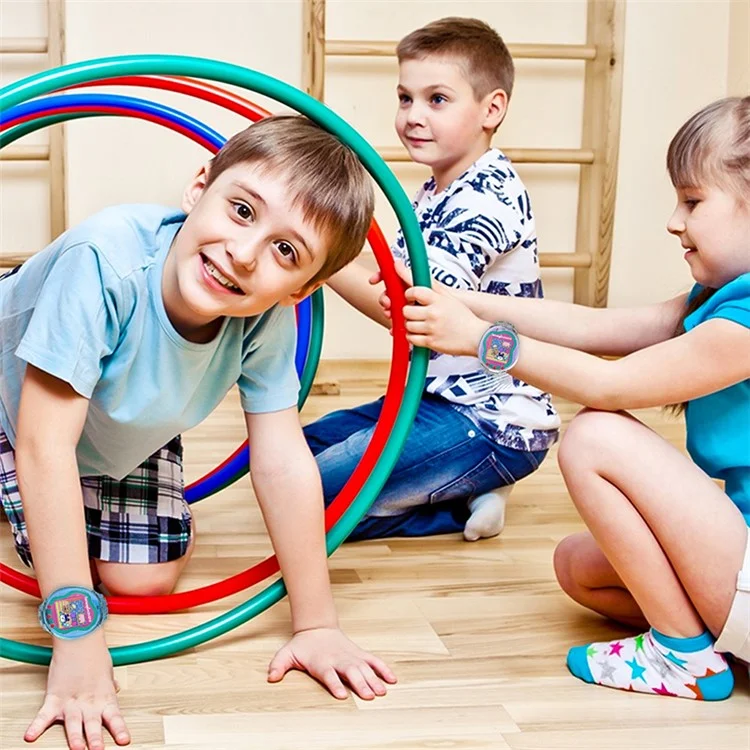 Compatible con la muñequera Tamagotchi Uni (2023) Funda de soporte de pulsera TPU para niños, adolescentes y adultos - Transparente