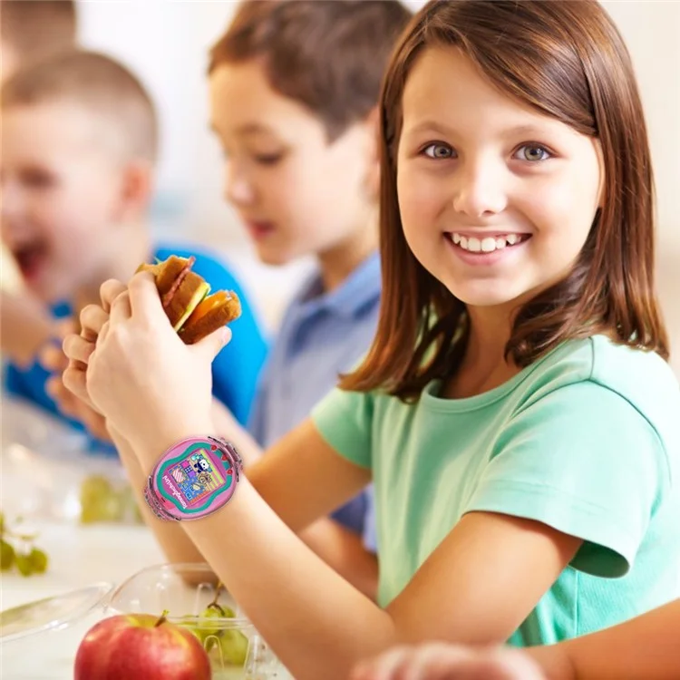 Compatible con la muñequera Tamagotchi Uni (2023) Funda de soporte de pulsera TPU para niños, adolescentes y adultos - Transparente