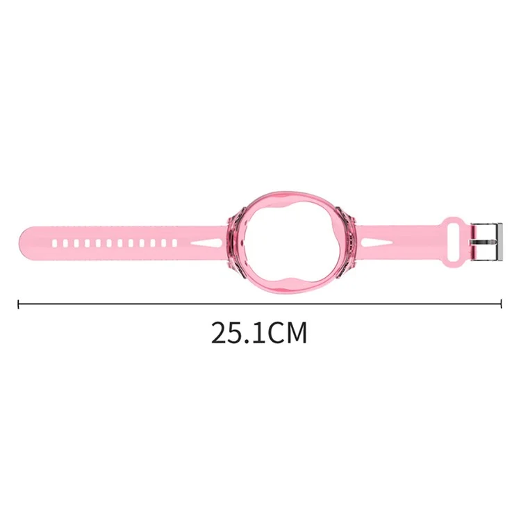 Compatible con la muñequera Tamagotchi Uni (2023) Funda de soporte de pulsera TPU para niños, adolescentes y adultos - Transparente