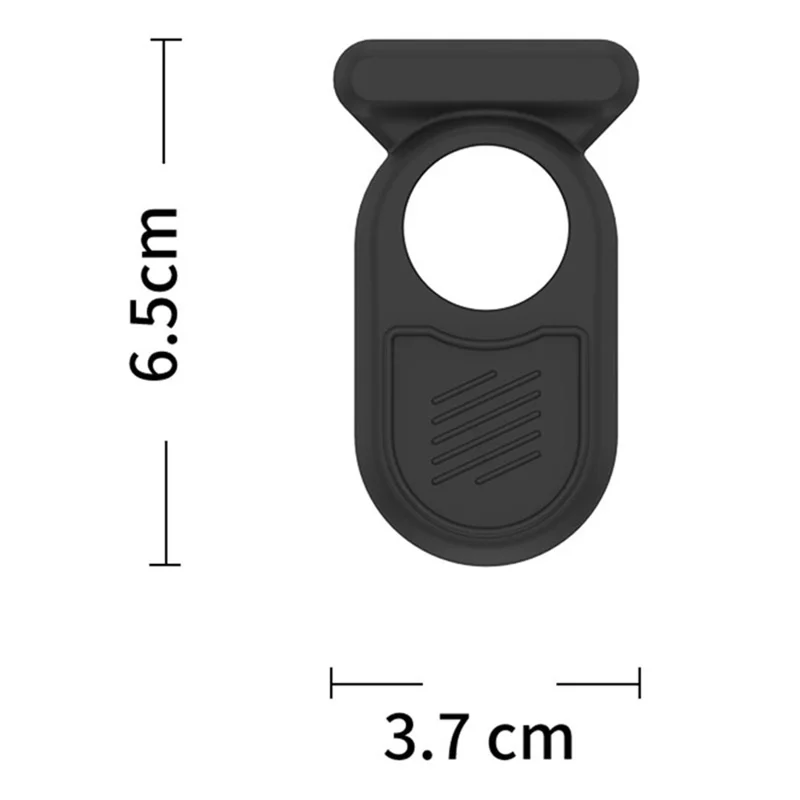 For Samsung Galaxy SmartTag2 Silicone Case Bluetooth-compatible Tracker Protective Case with Safety Pin - Luminous Rose Red