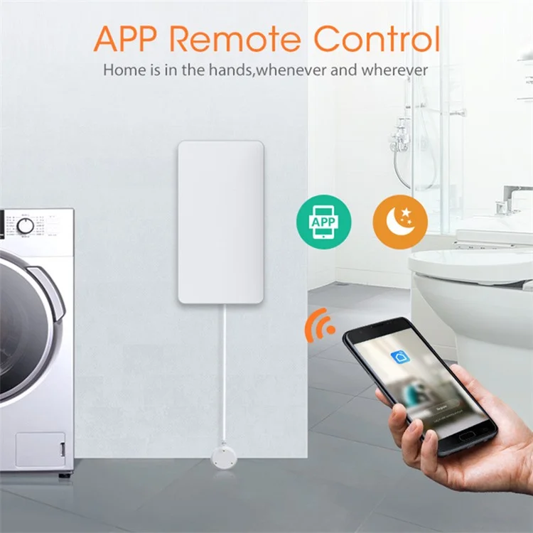 NEO NAS-WS05BH Tuya HomeKit e Sensor de Inundação Inteligente de Modo Dual ZigBee Detector de Água com Alarme de Inundação (Sem Bateria)