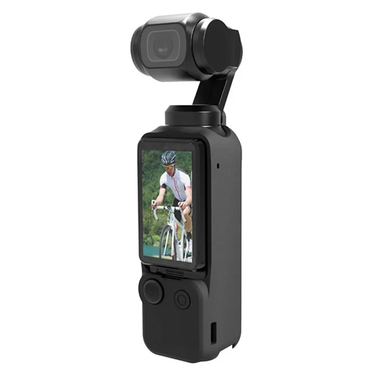 Per DJI Osmo Pocket 3 Pocket Camera Silicone Case Drop Protection Sleeve Cover - Nero