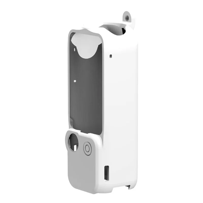 غطاء سيليكون للكاميرا الجيبية DJI Osmo Pocket 3، غطاء واقي من السقوط - أبيض