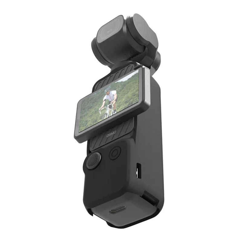 غطاء سيليكون للكاميرا الجيبية DJI Osmo Pocket 3، غطاء واقي من السقوط - أبيض
