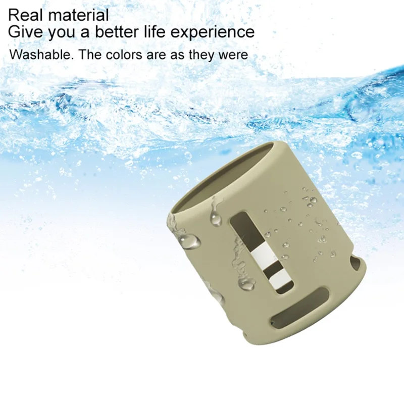 For Sony SRS-XB13 Portable Speaker Sleeve Silicone Case Protective Cover - Mint Green