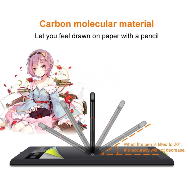 ACEPEN AP1060 8192 Pressure Sensitive Digital Writing Pad 10.6-Inch Graphics Drawing Tablet